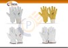 Goat Grain Cow Split Leather Driving Gloves Reflective Safety Clothing Comfortable Abrasion Resistant for Work