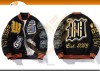 Student Jacket School Uniform Basketball Custom Chenille Patch Varsity Jacket Women Winter Jacket Canvas Fabric